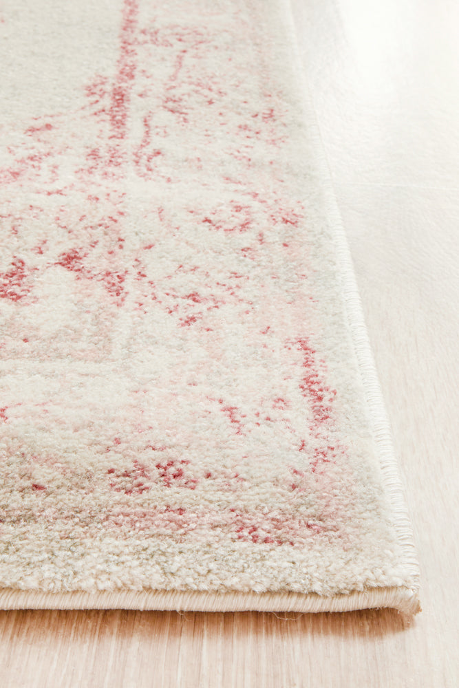 Leoforos 702 Rose Runner Rug