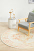 Leoforos 702 Sunset Round Rug