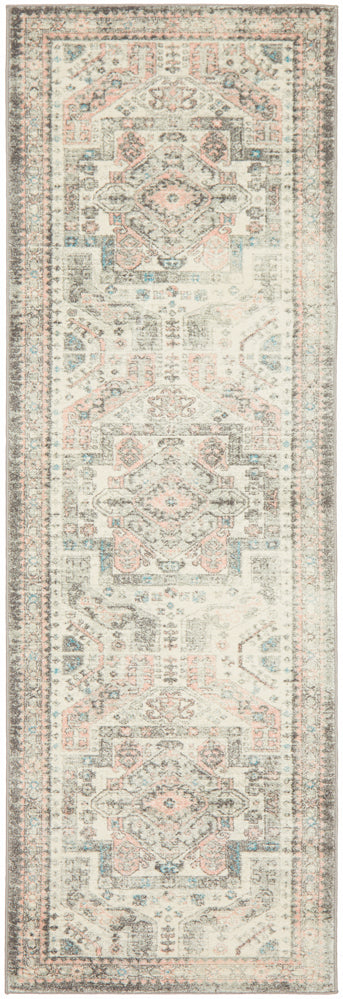 Leoforos 704 Silver Runner Rug