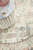 Leoforos 704 Silver Round Rug