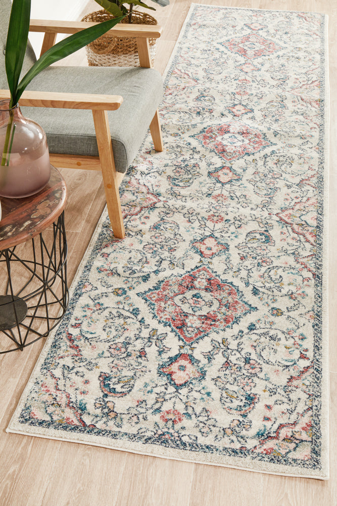 Leoforos 705 Pastel Runner Rug