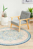 Leoforos 706 Flamingo Round Rug