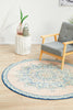 Leoforos 706 Flamingo Round Rug