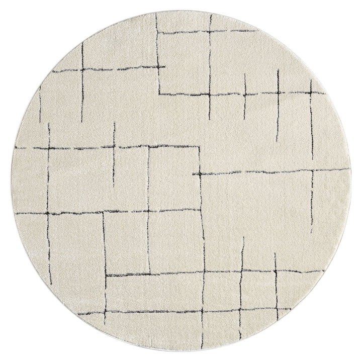 Admire 670 Vanilla Round Rug