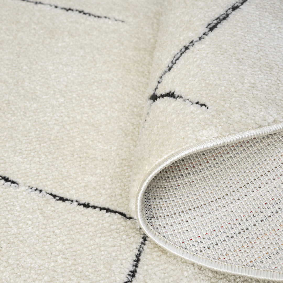 Admire 670 Vanilla Round Rug