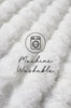 Bubble White - Machine Washable Rug