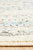 Epoch 922 White Round Rug