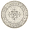 Epoch 977 Silver Round Rug