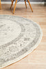 Epoch 977 Silver Round Rug