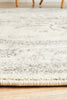 Epoch 977 Silver Round Rug