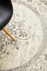Epoch 977 Silver Round Rug