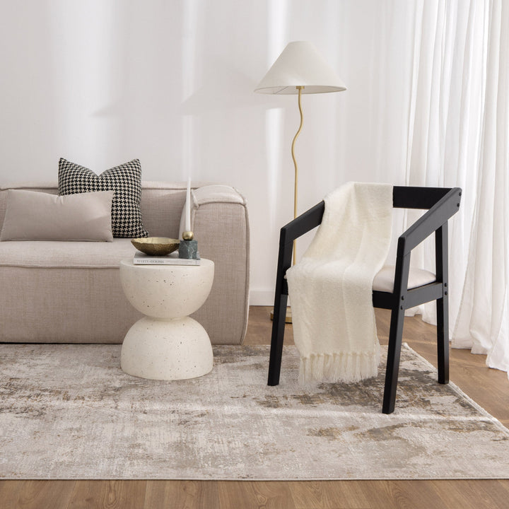 Chateau Abstract Beige Rug - CH05