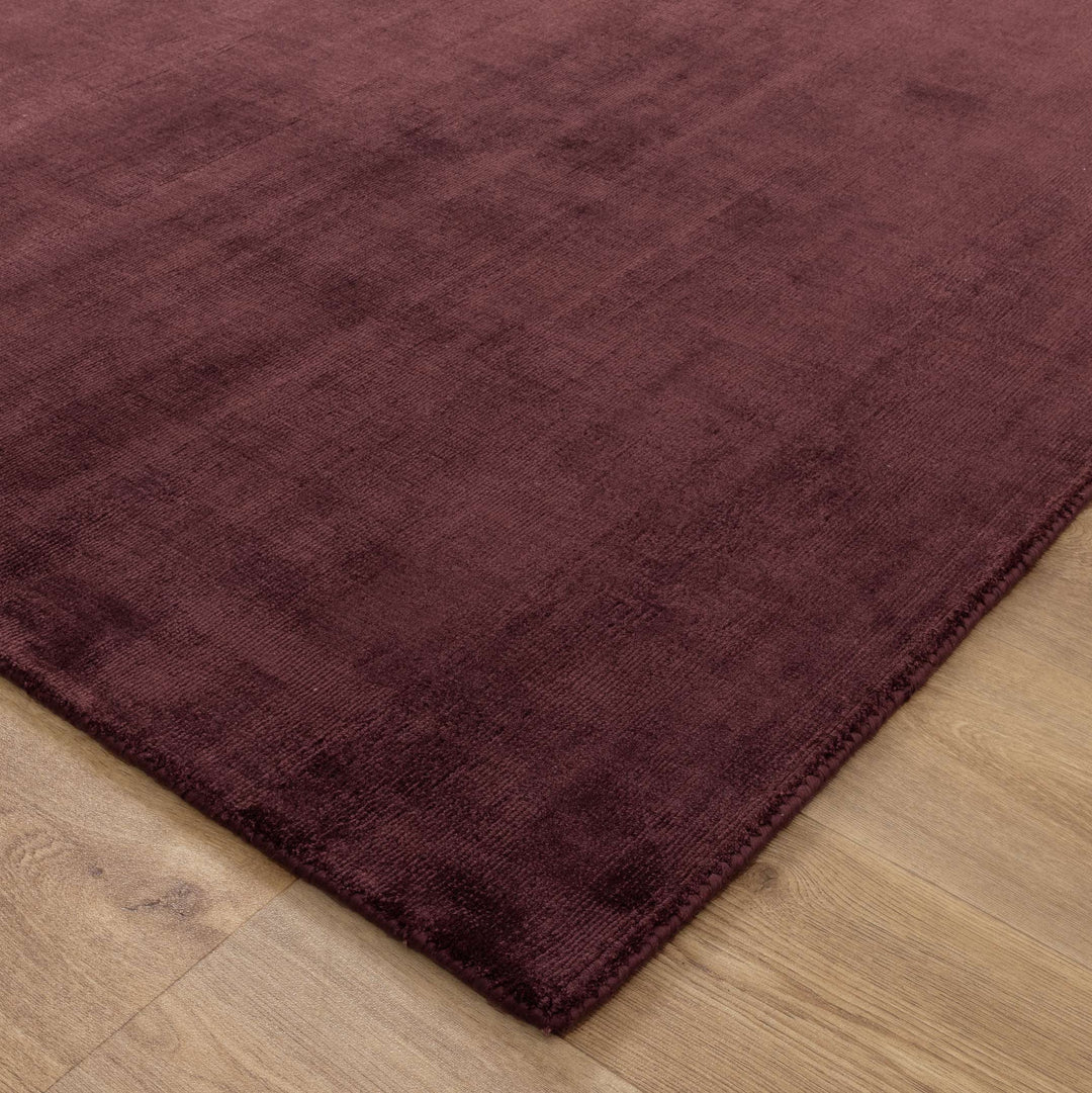 Chocolat Rug Reverie Chocolate Cherry Rug | Handcrafted Viscose Luxury Rug Australia