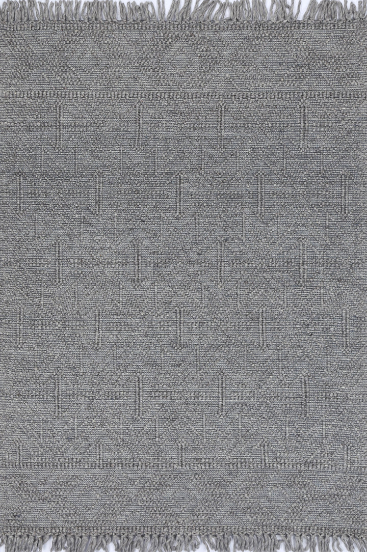 Diego Tribal Grey Multi Wool Rug - DIEG02