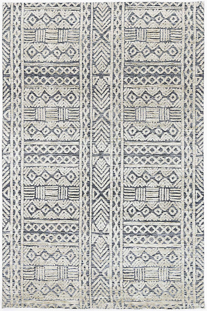 Amritsar Glenroy Blue Tribal Rug