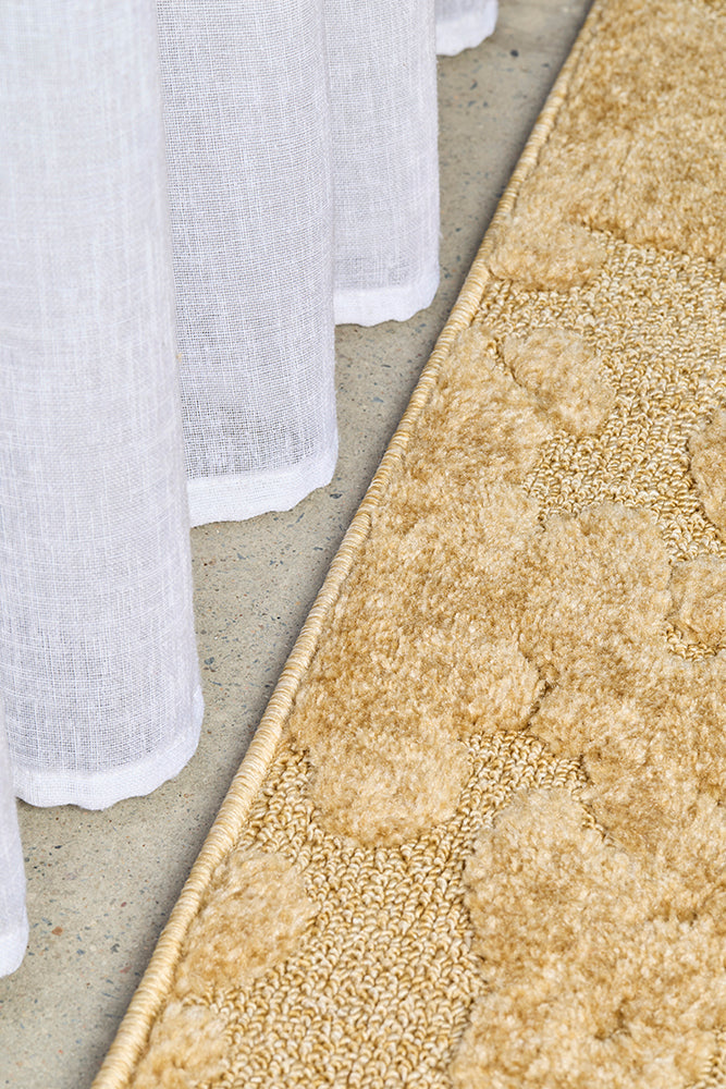 Haven Nyla Gold Runner Rug