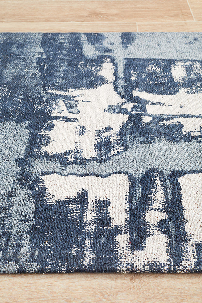 Magnolia 11 Denim Runner Rug