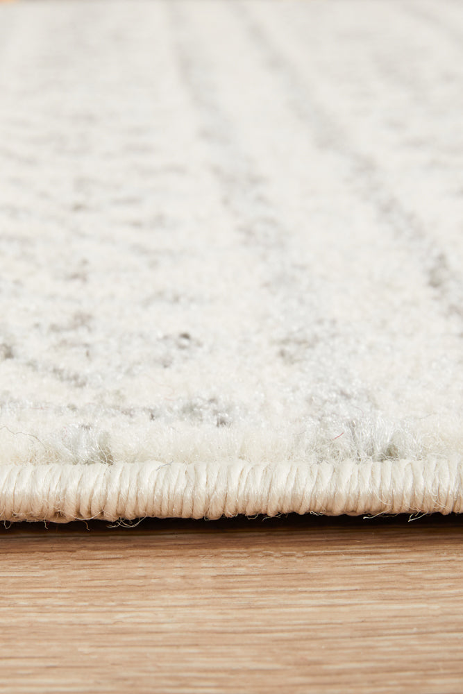 Mirage Adani  Modern Tribal Design Grey Runner Rug