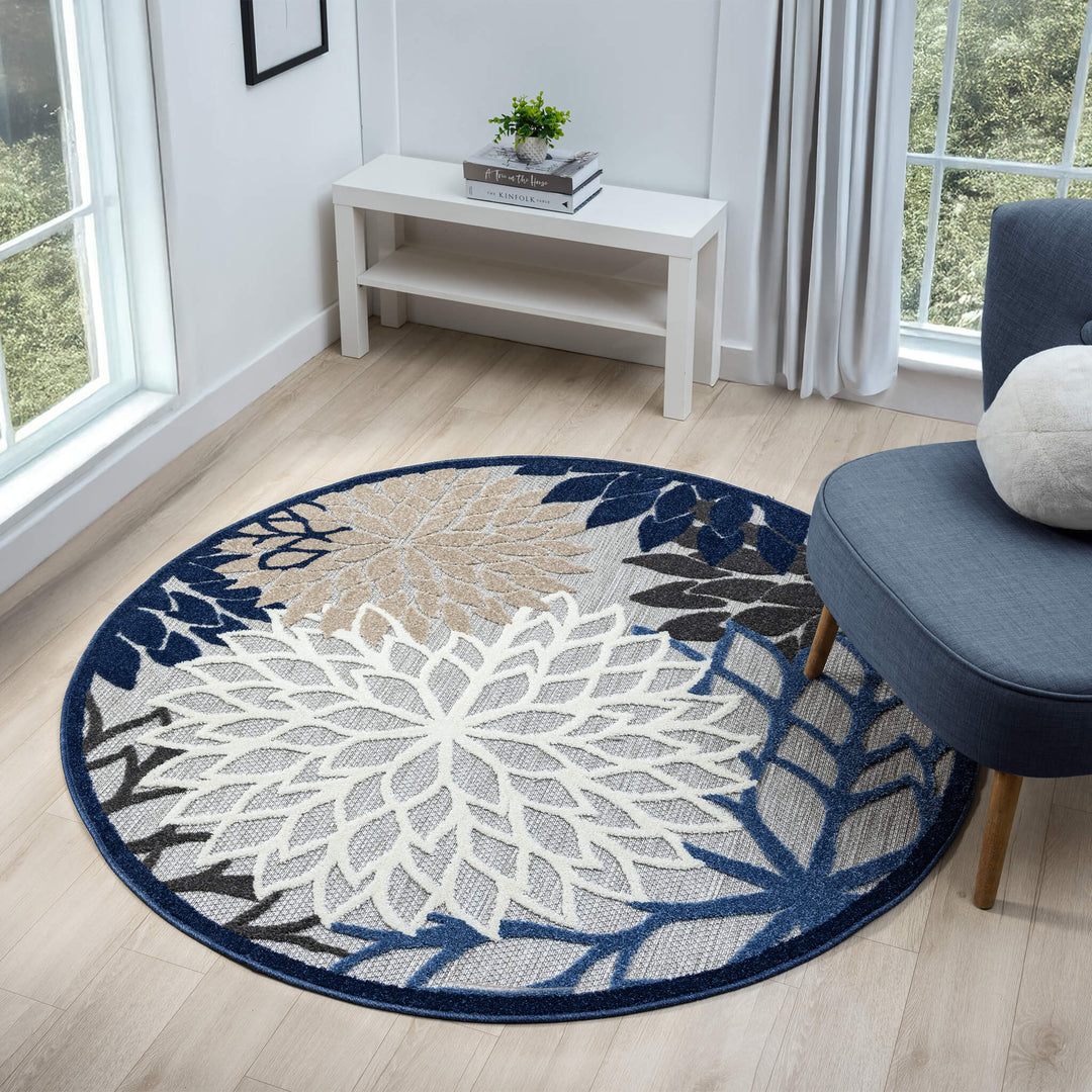 Monaco 1210 Blue Round