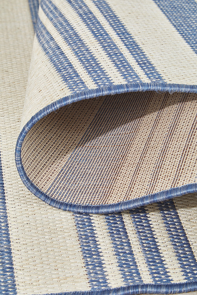 Newport Alvi Blue Runner Rug