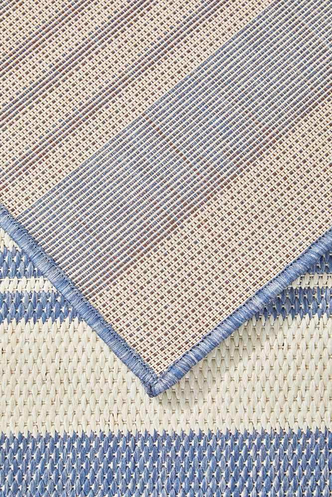 Newport Alvi Blue Runner Rug