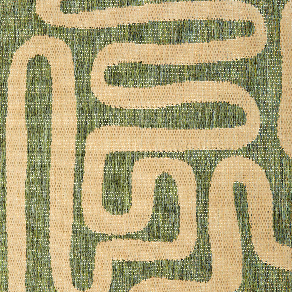 Newport Oran Green Runner Rug
