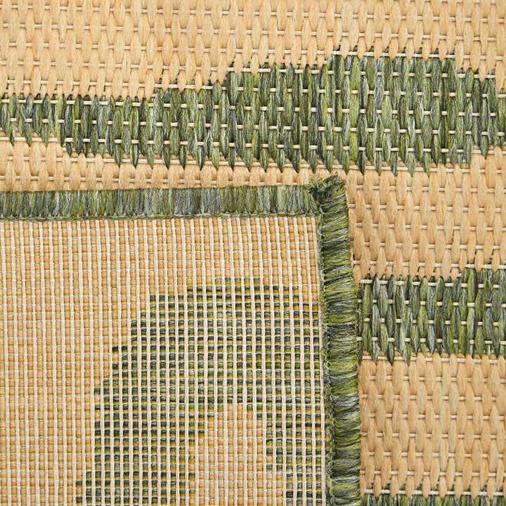 Newport Oran Green Runner Rug