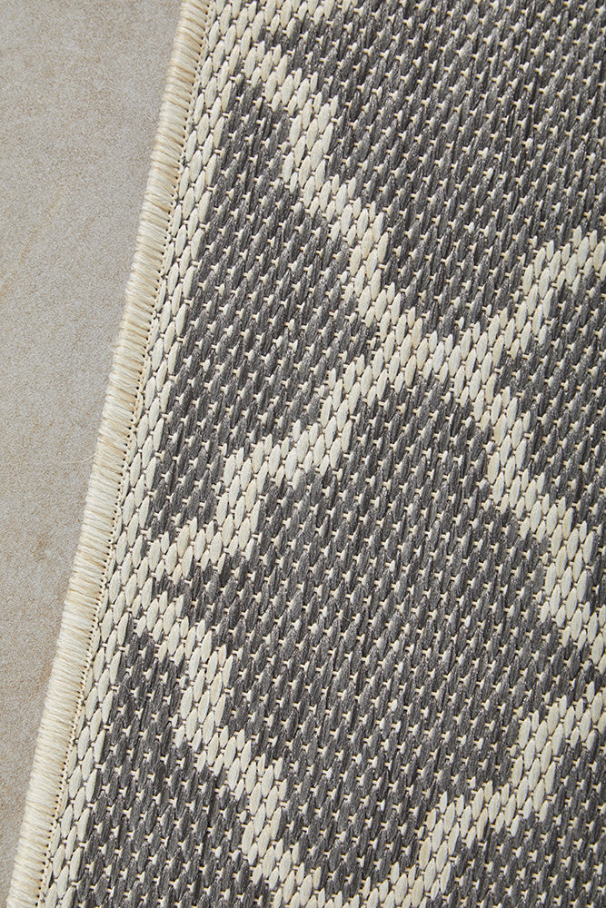 Newport Tash Grey Runner Rug