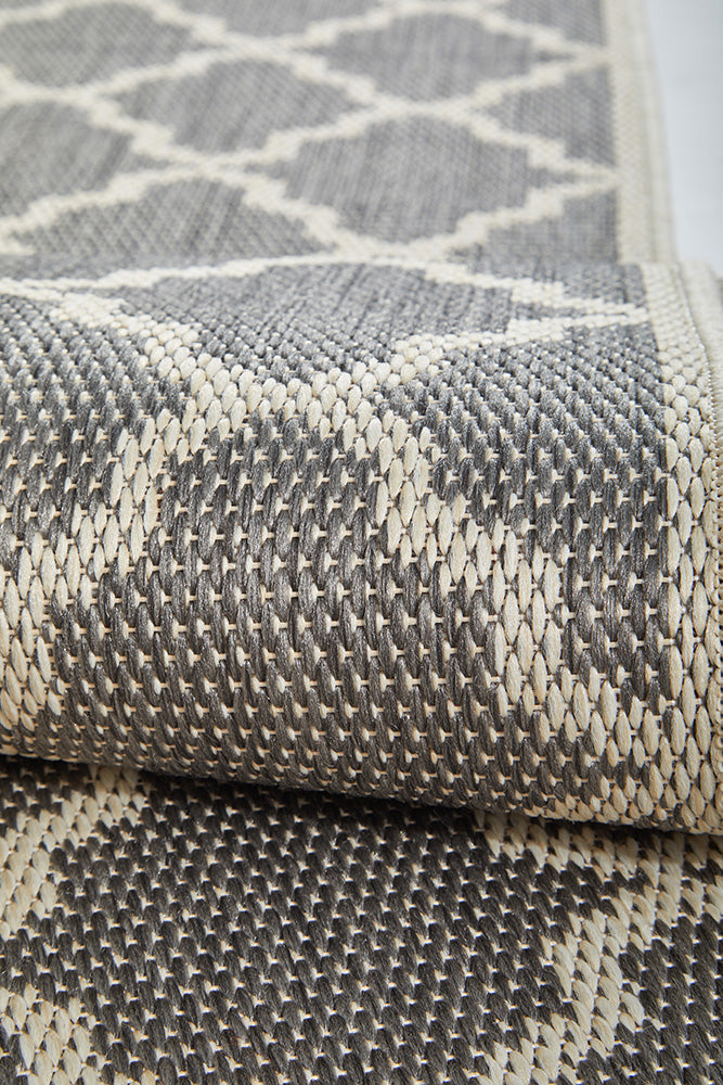 Newport Tash Grey Runner Rug