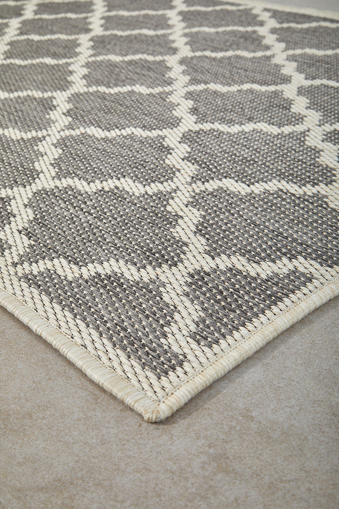 Newport Tash Grey Runner Rug