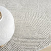 Essence 495 Sand Round Rug