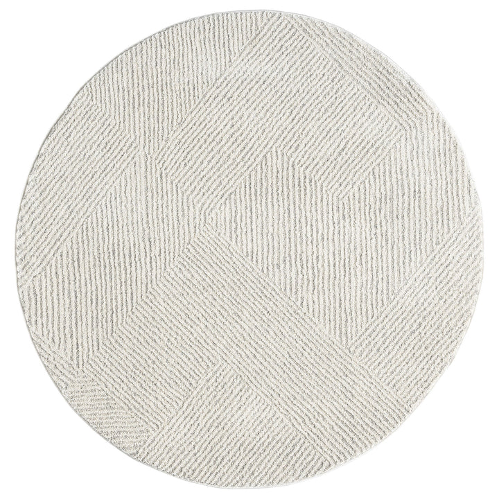Essence 495 Sand Round Rug