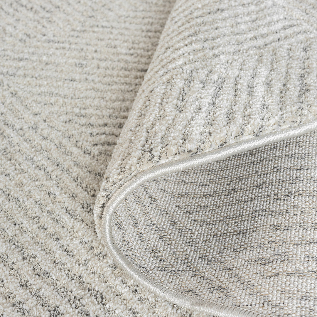 Essence 495 Sand Round Rug