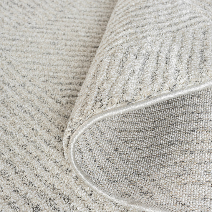 Essence 495 Sand Round Rug