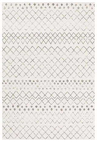 Oasis Selma White Grey Tribal Rug