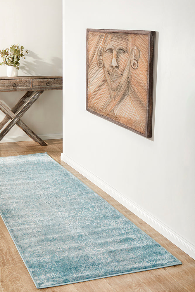 Opulence Marion Blue Runner Rug