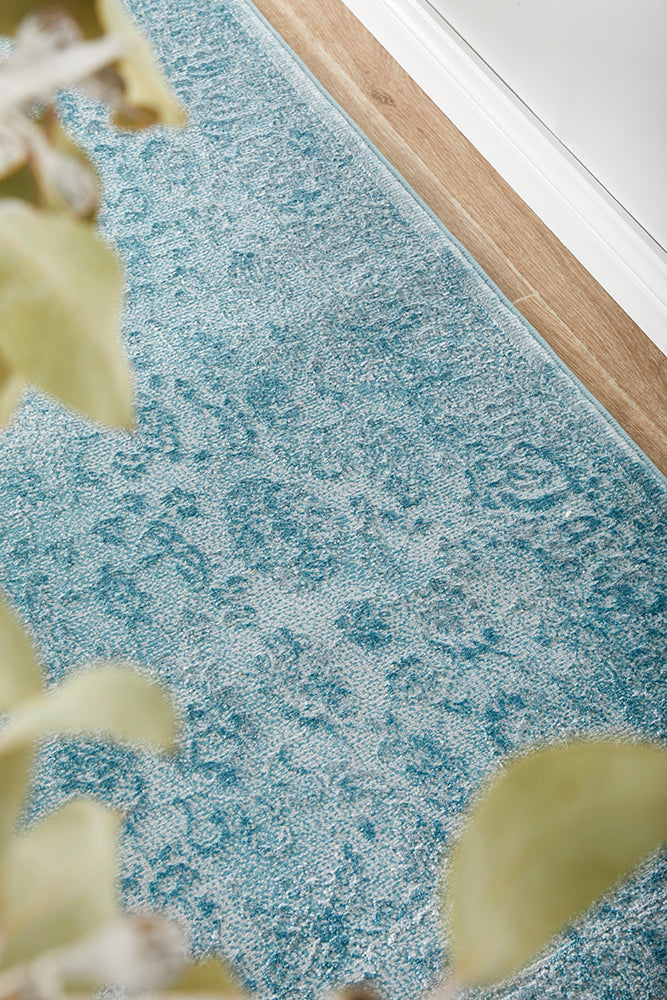Opulence Marion Blue Runner Rug