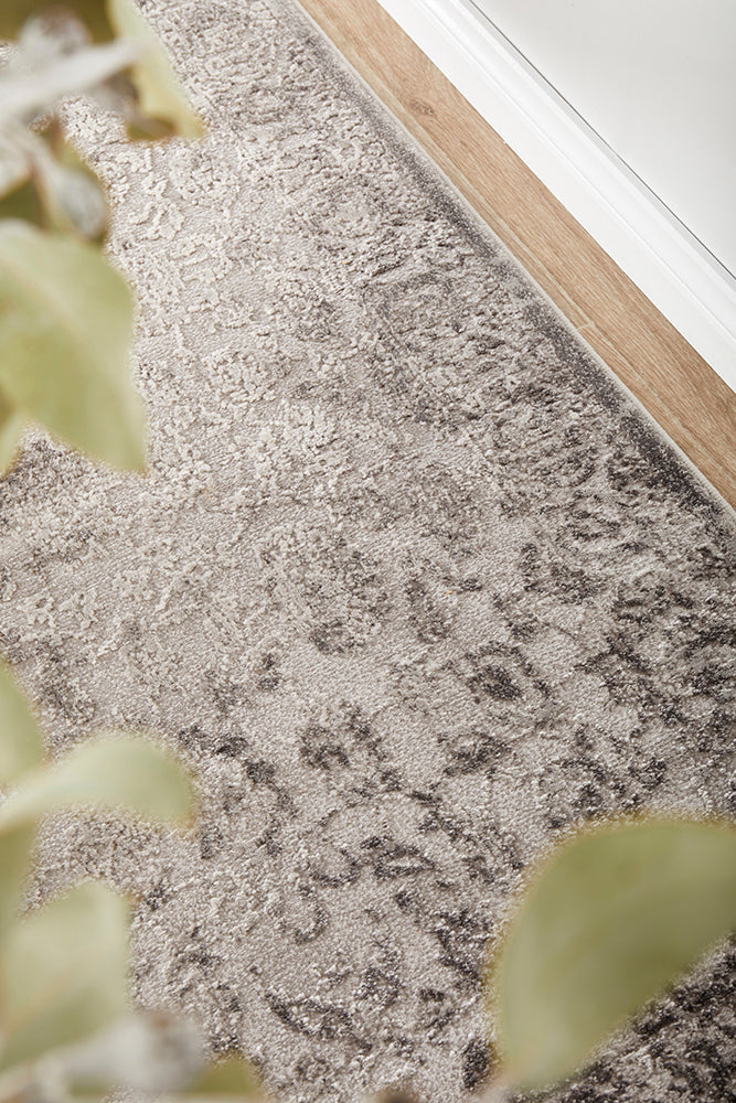 Opulence Lucy Silver Runner Rug