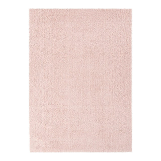 Lune Shaggy Blush Pink Rug — ultra-soft 40mm pile shaggy rug in soft blush pink, by Trends Rugs South Morang
