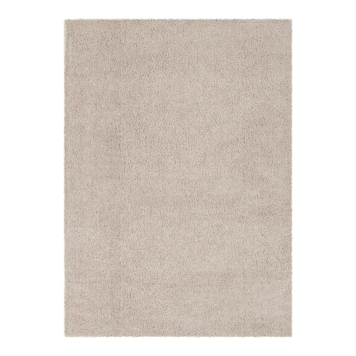 Lune Shaggy Taupe Rug — ultra-soft 40mm pile shaggy rug in warm taupe, by Trends Rugs Australia