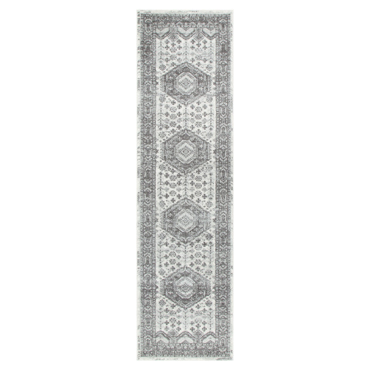 Providence Zaida Traditional Grey Rug - PROV11