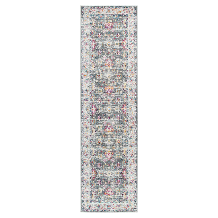 Provence Somerset Grey Multi Traditional Rug - PROV19