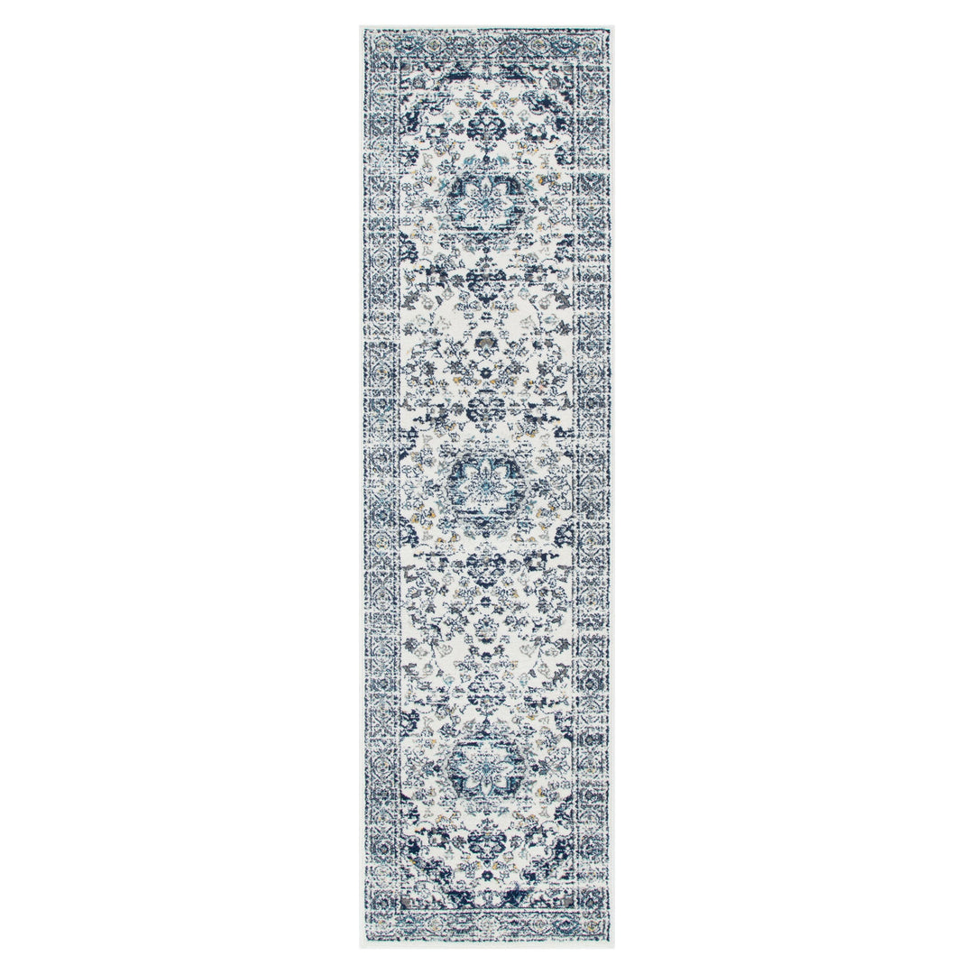 Provence Alpes Navy Multi Traditional Rug - PROV22