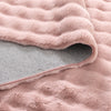 Purity Washable Round Rug Rose Pink