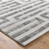 Ruby Maze Grey Rug