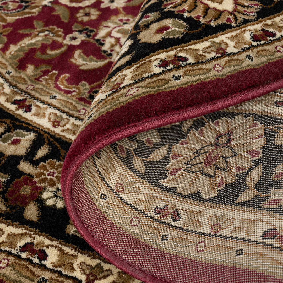 Royal 524 Red Round Rug