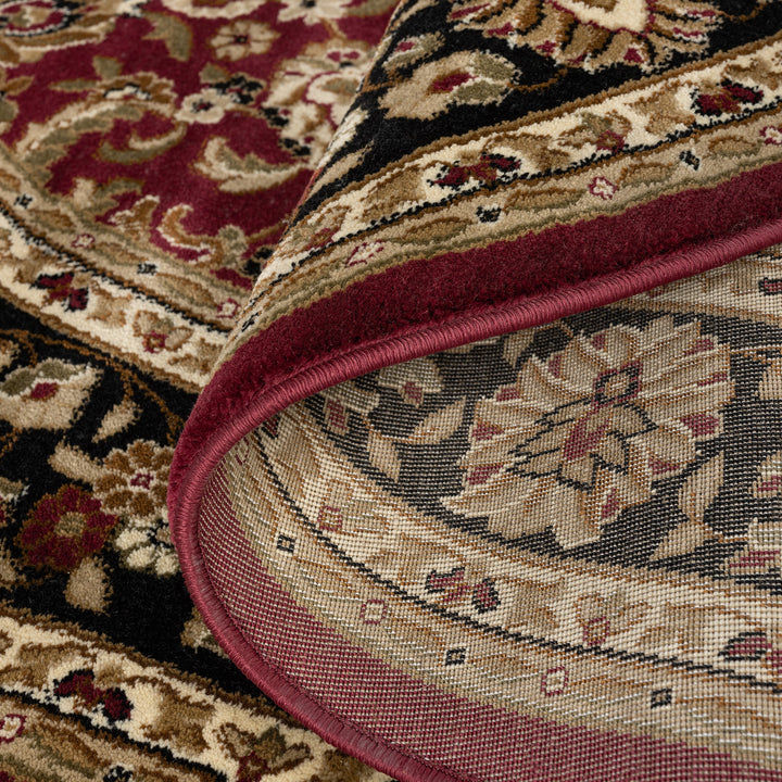 Royal 524 Red Round Rug