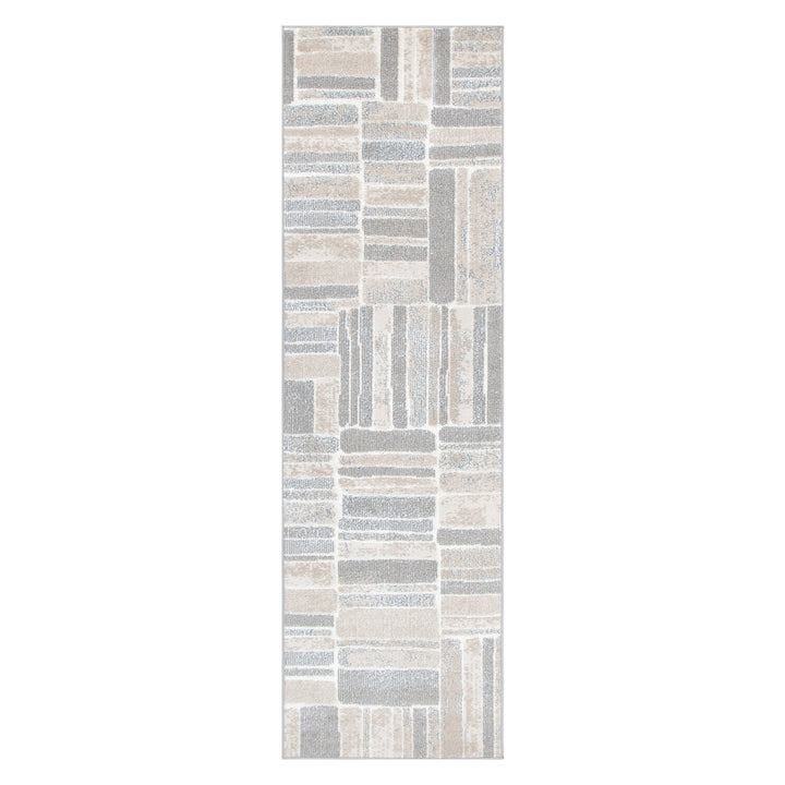 Santana Tetris Neutral Rug - SANTA04