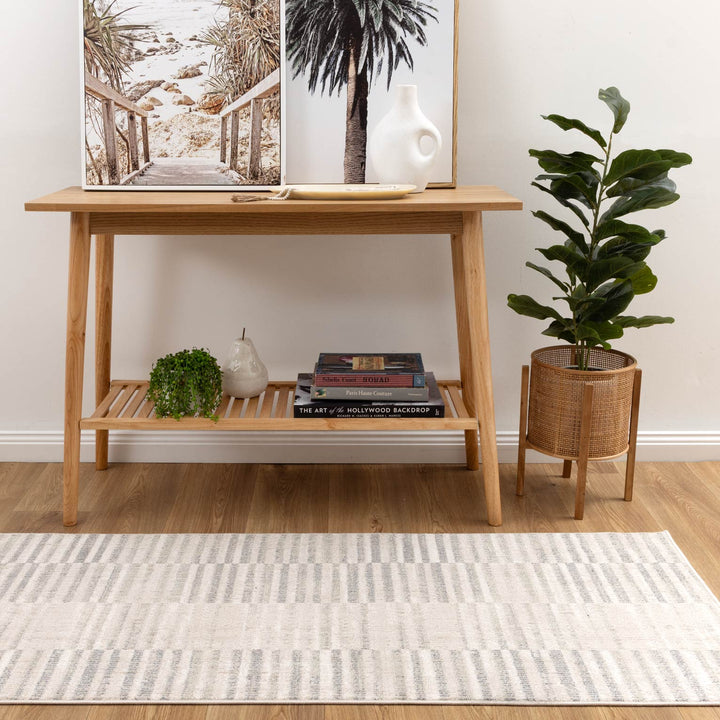 Santana Lines Neutral Rug - SANTA08