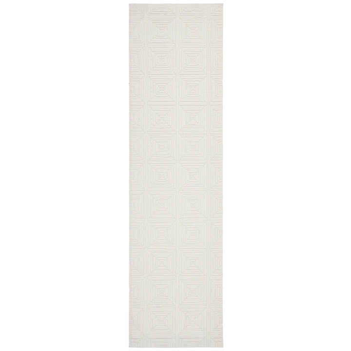 Serenade Shilo White Runner Rug